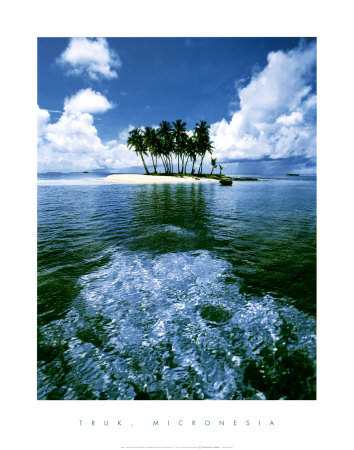 Truk, Micronesia by Volvox Pricing Limited Edition Print image
