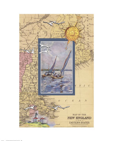 Atlantic Sailing by Elisabeth Trostli Pricing Limited Edition Print image