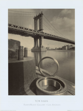 Manhattan Bridge 1993 by Tom Baril Pricing Limited Edition Print image