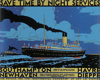 Save Time, Night Services by Kenneth Shoesmith Pricing Limited Edition Print image