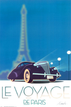 Voyage De Paris I by David Brier Pricing Limited Edition Print image