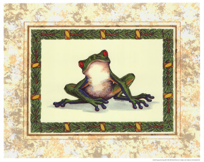 Tropical Sun Frog Iii by Elizabeth Herr Pricing Limited Edition Print image