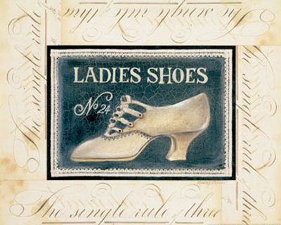 Ladies Shoes No. 24 by Kimberly Poloson Pricing Limited Edition Print image