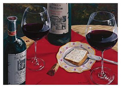 Food And Wine I by Dima Gorban Pricing Limited Edition Print image