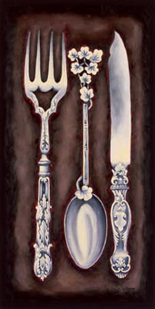 Utensils I by Jennifer Goldberger Pricing Limited Edition Print image