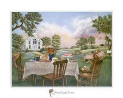 Church Picnic by Kay Lamb Shannon Pricing Limited Edition Print image