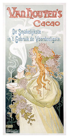 Vanhoutens Cacao by Privat Livemont Pricing Limited Edition Print image