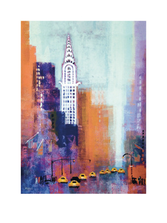 Manhattan Chrysler Building by Colin Ruffell Pricing Limited Edition Print image