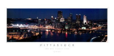 Pittsburgh - The Big Little City by Rick Anderson Pricing Limited Edition Print image
