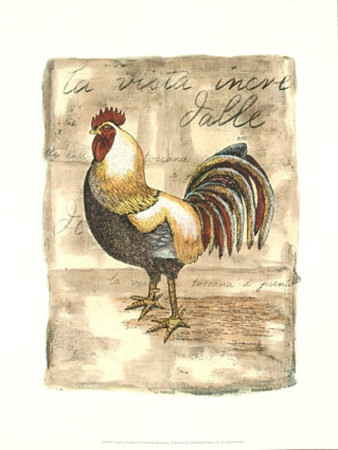Tuscany Rooster Ii by Deborah Bookman Pricing Limited Edition Print image