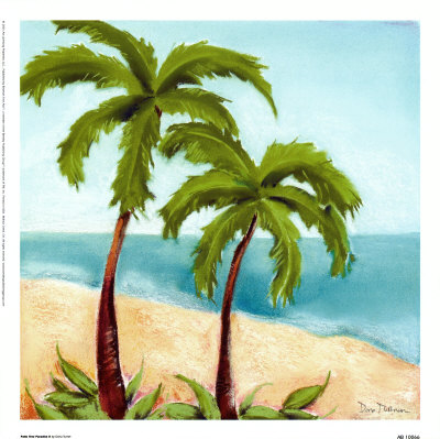 Palm Tree Paradise Ii by Dona Turner Pricing Limited Edition Print image