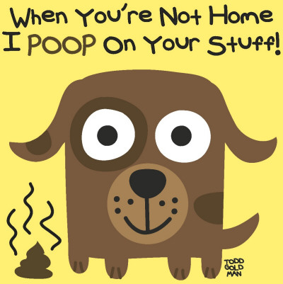 Poop On Stuff by Todd Goldman Pricing Limited Edition Print image