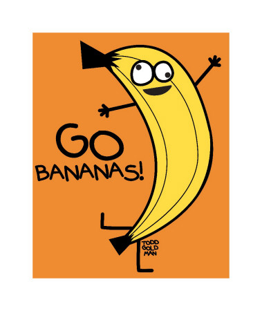 Go Bananas by Todd Goldman Pricing Limited Edition Print image