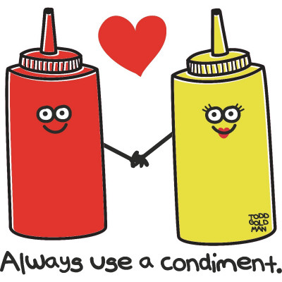 Always Use A Condiment by Todd Goldman Pricing Limited Edition Print image