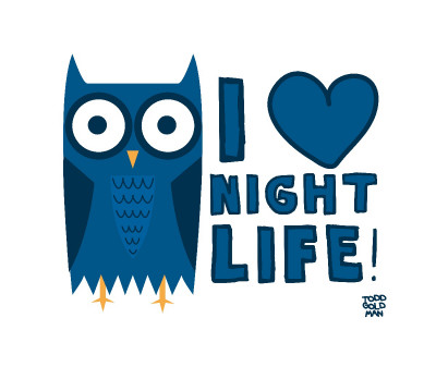 I Love Night Life by Todd Goldman Pricing Limited Edition Print image
