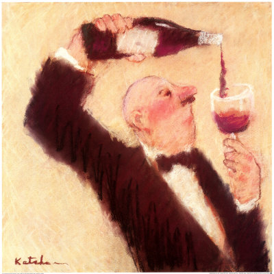 Wine Spectator by Carole Katchen Pricing Limited Edition Print image