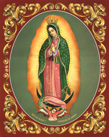 Lady Of Guadalupe by Vincent Barzoni Pricing Limited Edition Print image
