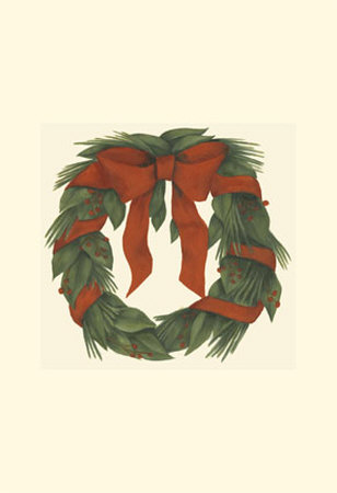 Holiday Wreath by Jennifer Goldberger Pricing Limited Edition Print image