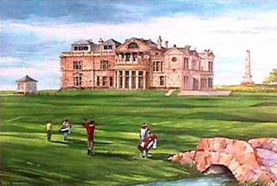 Saint Andrews Old Course by Furmanski Pricing Limited Edition Print image
