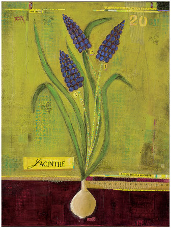 Hyacinth Whimsy by Sandrine Gayet Pricing Limited Edition Print image
