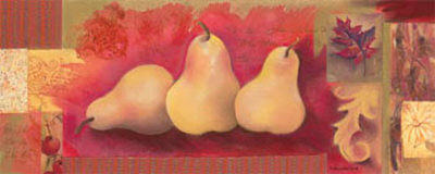Pear Collage by Pamela Luer Pricing Limited Edition Print image