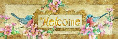 Welcome I by Carolyn Shores-Wright Pricing Limited Edition Print image