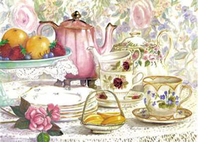 Tea Party by Consuelo Gamboa Pricing Limited Edition Print image