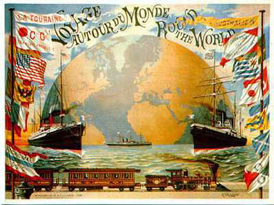 Voyage Around The World, C.1890 by Emil Jakob Schindler Pricing Limited Edition Print image