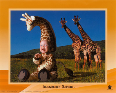 Imaginary Safari, Giraffe by Tom Arma Pricing Limited Edition Print image