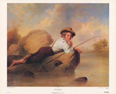 Lazy Fisherman by John Gadsby Chapman Pricing Limited Edition Print image