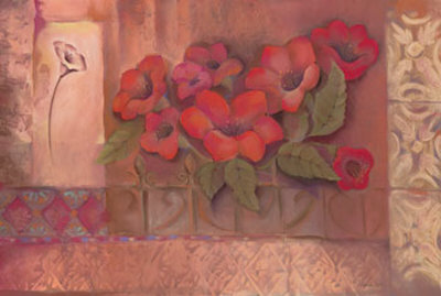 Terracotta Blaze Ii by Pamela Luer Pricing Limited Edition Print image