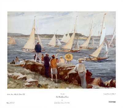 Marblehead Races by Gordon Grant Pricing Limited Edition Print image