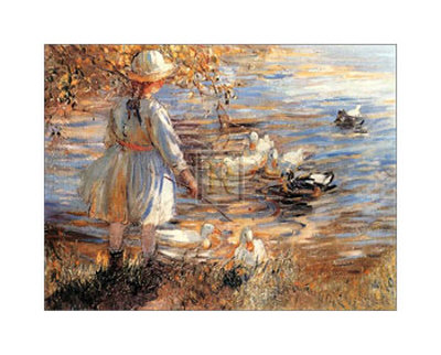 At The Duck Pond by Dorothea Sharp Pricing Limited Edition Print image