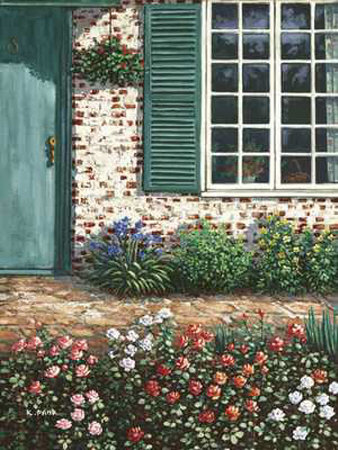 Cobblestone Garden by Kenneth Parks Pricing Limited Edition Print image