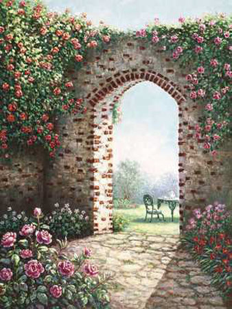 Garden Arch by Kenneth Parks Pricing Limited Edition Print image