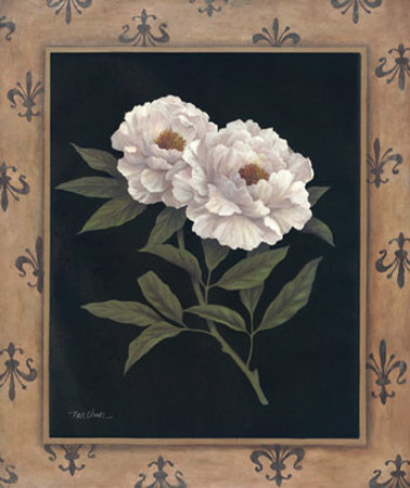 Peony Fleur De Lis by T. C. Chiu Pricing Limited Edition Print image
