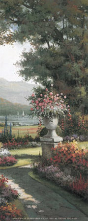 Garden By The Lake by T. C. Chiu Pricing Limited Edition Print image