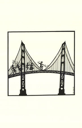 Golden Gate, S.F. by Nicholas Cann Pricing Limited Edition Print image
