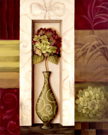 Pink And Green Hydrangea Study Ii by Lisa Audit Pricing Limited Edition Print image