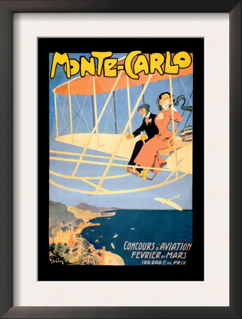 Monte Carlo Concours D'aviation by Jules-Alexandre Grun Pricing Limited Edition Print image
