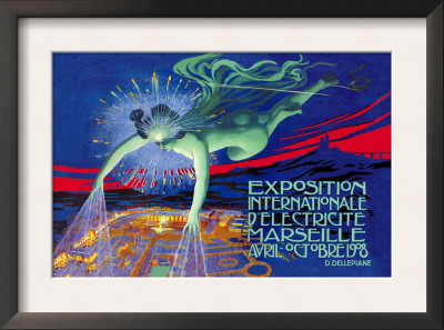 Exposition Internationale D'electricite, Marseille by David Dellepiane Pricing Limited Edition Print image