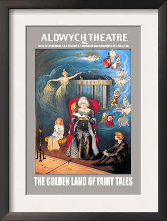 The Golden Land Of Fairy Tales At The Aldwych Theatre by Val Prince Pricing Limited Edition Print image
