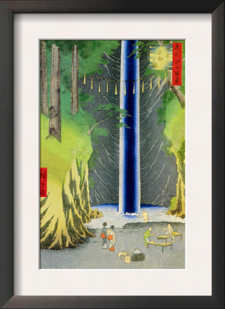 Waterfall by Ando Hiroshige Pricing Limited Edition Print image