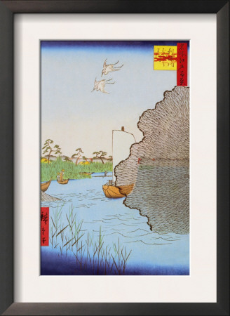 Awaiting The Ferry by Ando Hiroshige Pricing Limited Edition Print image