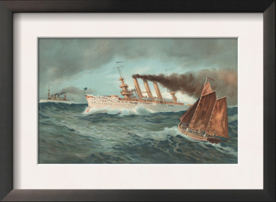 First Class Cruisers, 1899 by Werner Pricing Limited Edition Print image