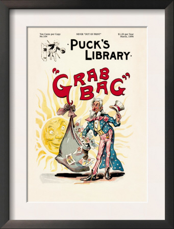 Puck's Library: Grab Bag by Frederick Burr Opper Pricing Limited Edition Print image