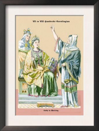 Carolingian Queen, 8Th Century by Richard Brown Pricing Limited Edition Print image