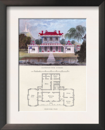 Chinese Residence by Richard Brown Pricing Limited Edition Print image