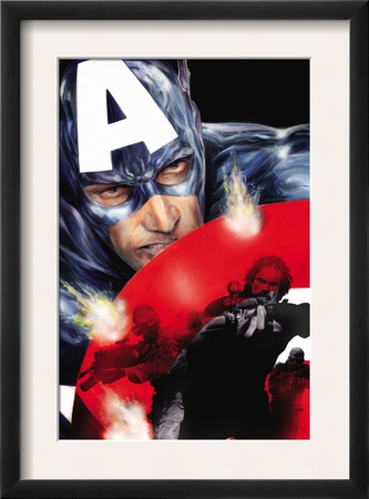Captain America #37 Cover: Captain America by Jackson Guice Pricing Limited Edition Print image