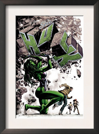 She-Hulk #24 Cover: She-Hulk by Mike Deodato Jr. Pricing Limited Edition Print image